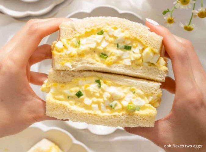 Resep Sandwich Telur Mayones Simple