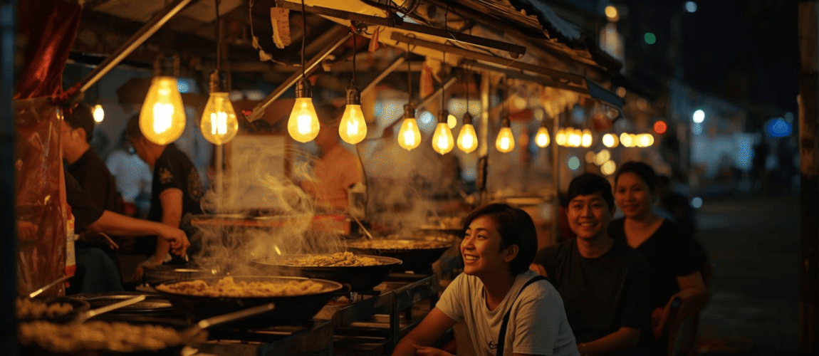 Wisata kuliner akhir pekan dengan street food tradisional Indonesia