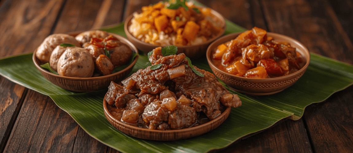 Hidangan gudeg dan rendang sebagai wisata kuliner tradisional Indonesia